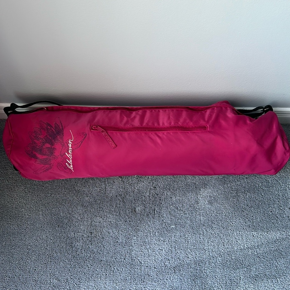 Lululemon Athletica Pink Yoga Bag